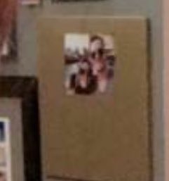 ITS THE FRAMED PHOTO OMG