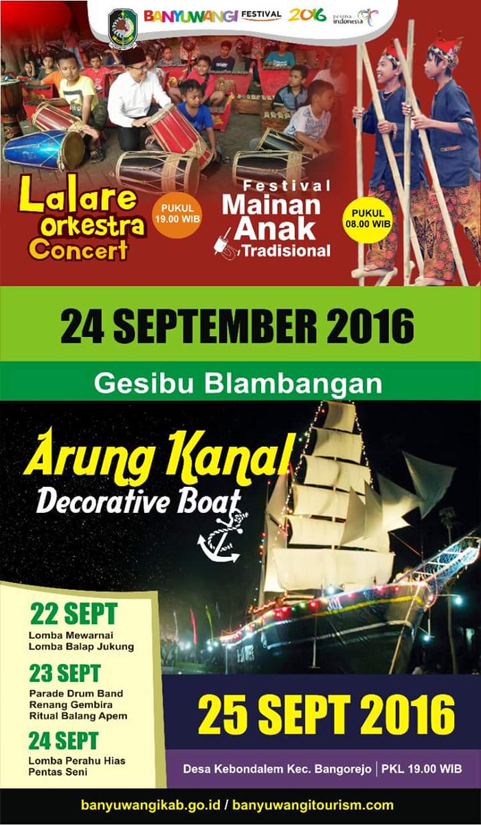 banyuwangi_kab's tweet photo. #banyuwangi #bfest2016 @indtravel @NGIndonesia @donkardono @BekrafID @Triawan #event #tourisme #travel https://t.co/pYb6GzWjhy