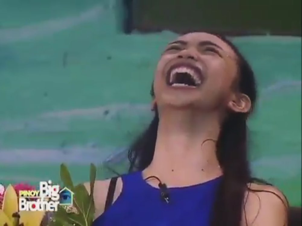 PBB_LS7's tweet photo. Maymay can actually make enrique laugh. So cute ❤️ #PBBQuenThisBeLove https://t.co/wxtU9EOqIL