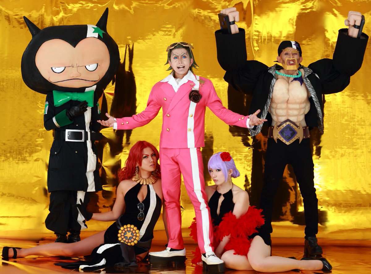 アムロ Sur Twitter コスプレ One Piece タナカさん 隼隼人さん バカラ クロウさん テゾーロ アムロ カリーナ しばやさん ダイス Kickさん Photo 濱さん Specialthanks かえるさん