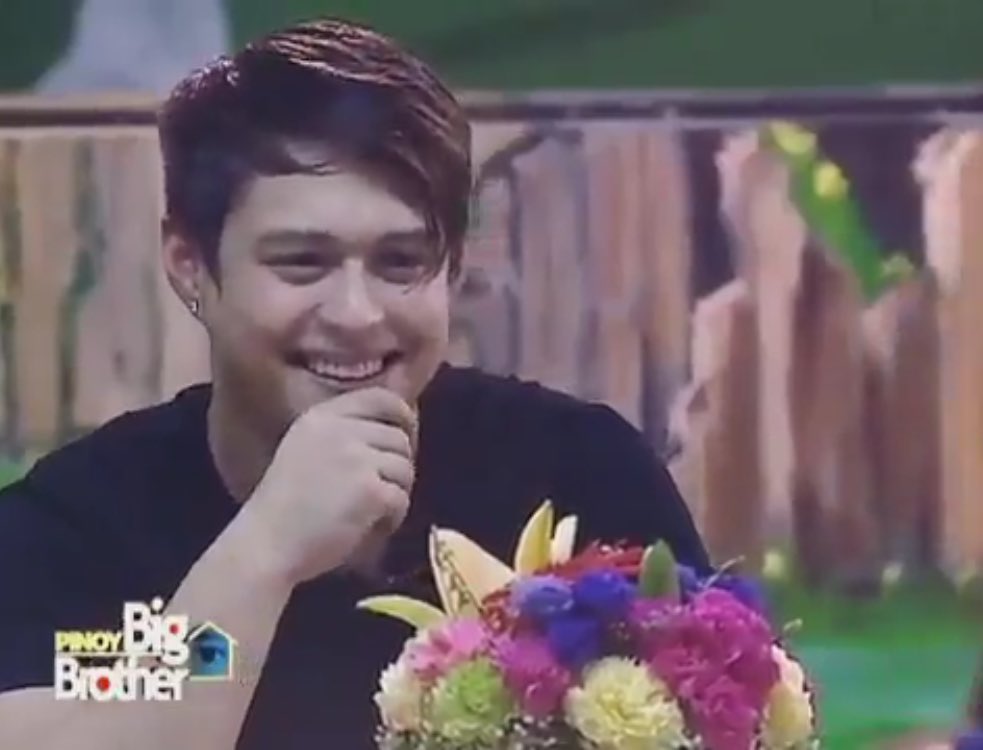 PBB_LS7's tweet photo. Enrique: Hindi ka nagugutom?
Maymay: Di ako nagugutom kase busog na busog na ko. Anjan ka oh! ❤️
#PBBQuenThisBeLove https://t.co/1TDR0dBPng