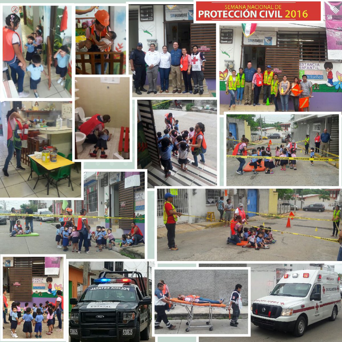 joserubenmexico's tweet photo. Simulacro en Estancia Infantil "Grandes Pequeños" Semana Nal. Protección Civil @LuisMirandaNava @SEDESOL_mx  @ProcivilTabasco @CruzRoja_MX https://t.co/xqFRoooY0A