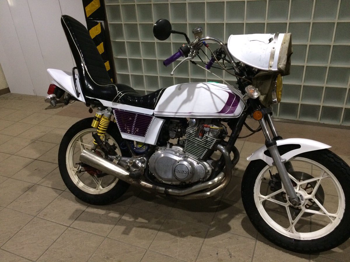 生産完了商品 メッキサイドグリップ☆GSX400EGSX250Eゴキザリ - その他