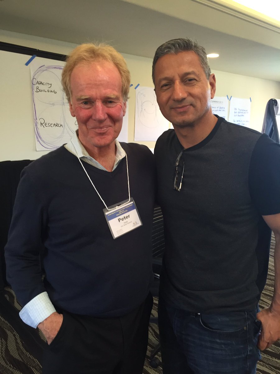 Blessed this week to work with Peter Senge, brilliant mind and pioneer in Systems Thinking and Organizational Learning, The Fifth Discipline