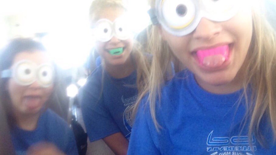 BlueDevilVB's tweet image. What we do #roadtrips #fallscity #hotbus #crazyatmosphere