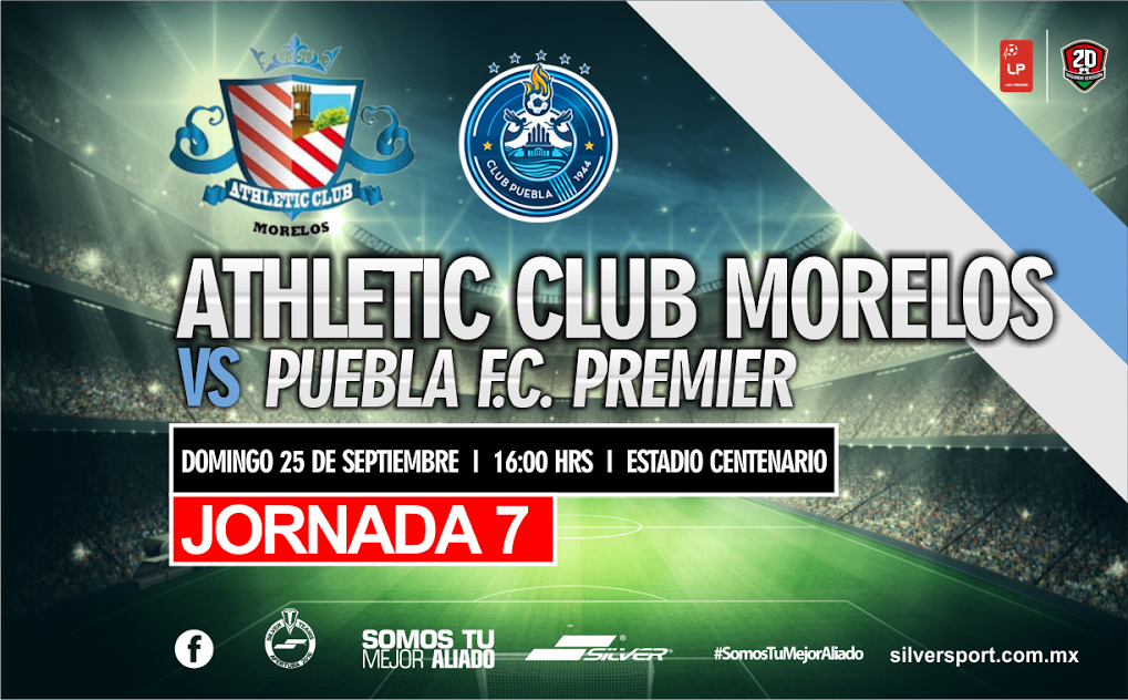 SilverSportMX's tweet photo. @AthleticMorelos buscará seguir sumando en la @segundadivfmf  #SilverSoccer #SilverTeam #SomosTuMejorAliado https://t.co/J0YoGg98OB