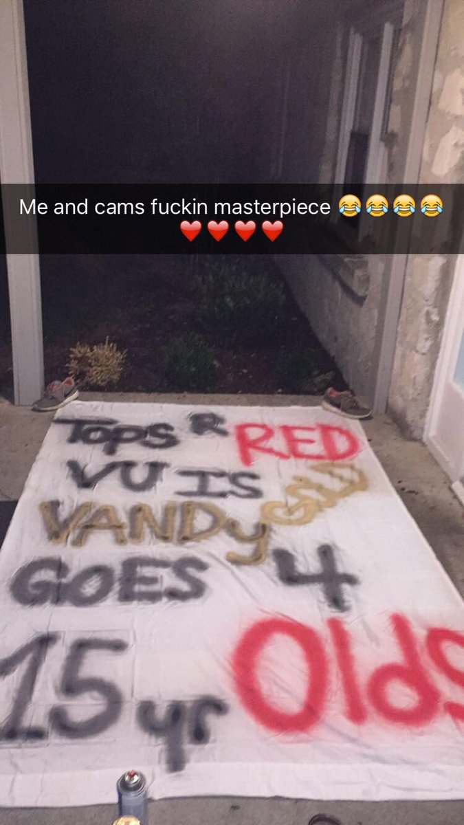 Jason_Miozza25's tweet photo. Me and @CamCam_69 had too cook something up #TOPSTOPSTOPS #FuckVandy https://t.co/gpeAIWoxeI