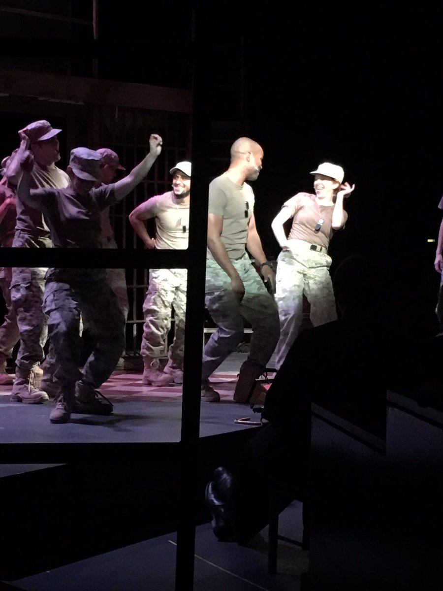 ACTtheatre's tweet photo. From the wings of #badapplesmusical tonight! #actlab #theatre @ArtsWestSeattle @CircleXTheatre https://t.co/rQQHPN9O61