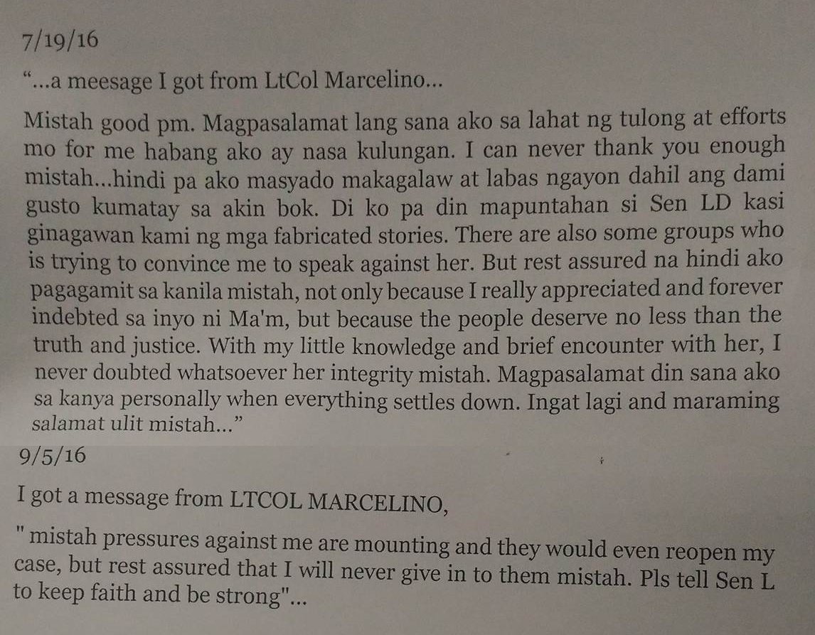 DeLimaJustice's tweet photo. READ &amp; PLEASE SPREAD OUT!
Forwarded message of Lt.Col Marcelino

--Ad1 https://t.co/uX3h2Ja1yQ