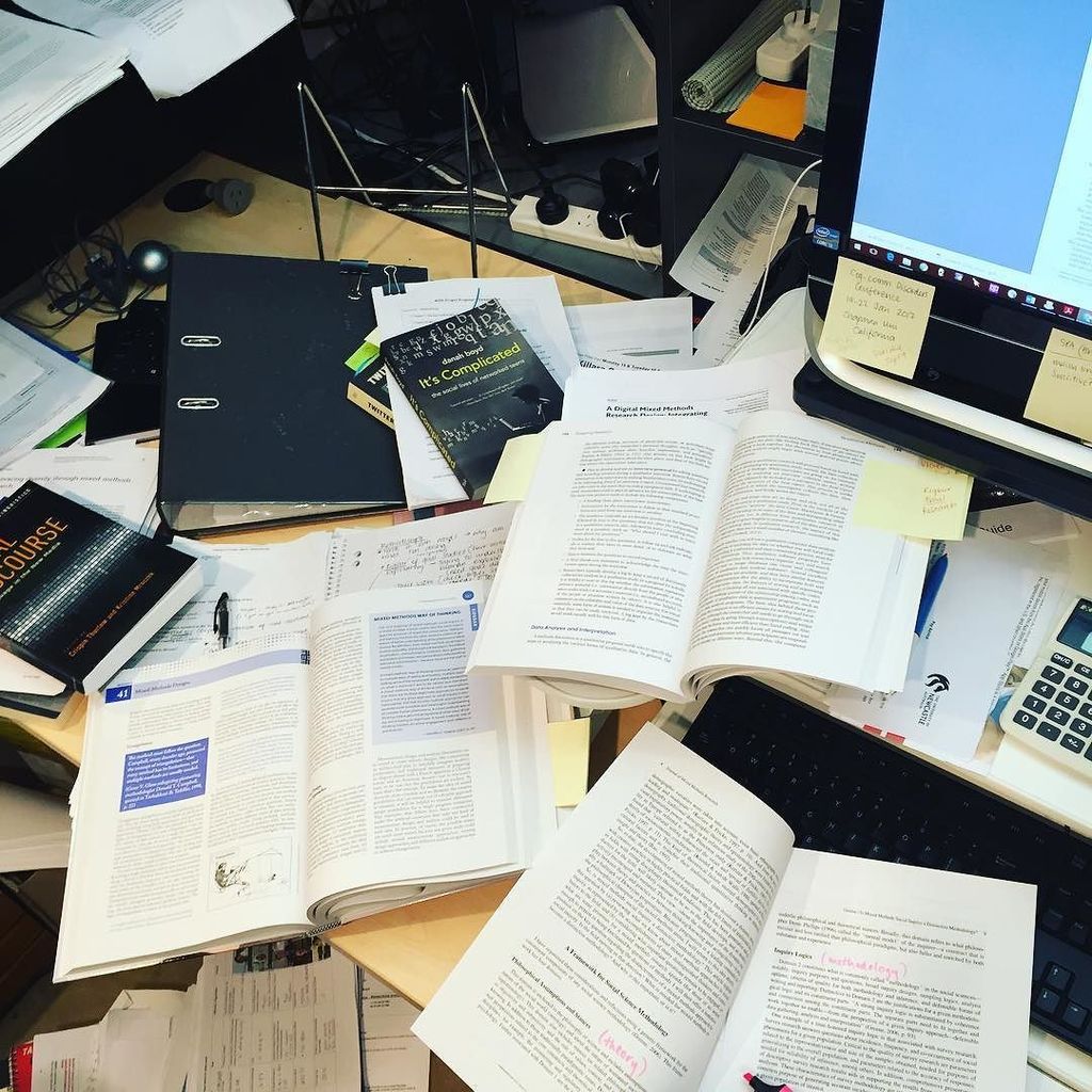 LissBEE_CPSP's tweet image. The state of my desk today #SLPhD #methodologychapter #needcoffee☕️