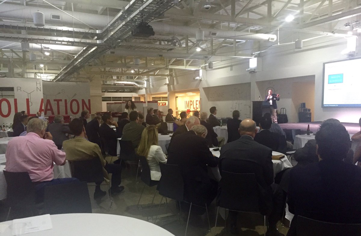 Houston_Angels's tweet photo. Impressive pitches at the monthly HAN dinner tonight. Thank you to the TMCx for hosting us. @TMCInnovation @TMCBiodesign https://t.co/UEQ5gncZhi