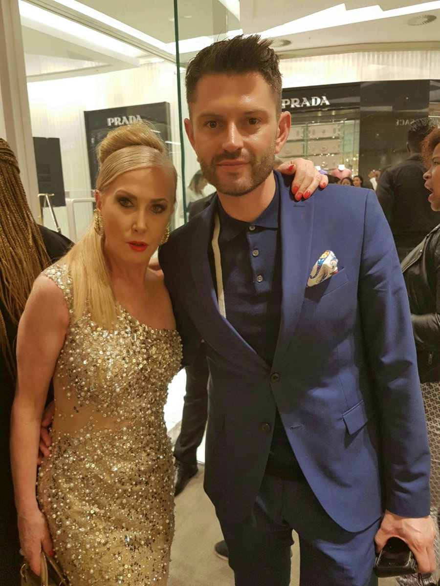 PalluSA's tweet photo. Aboutlastnight those fabulous @jimmychoo shoe's With top decorator @interiorsjohan #Jimmychoo20 https://t.co/Si6w3V6otg
