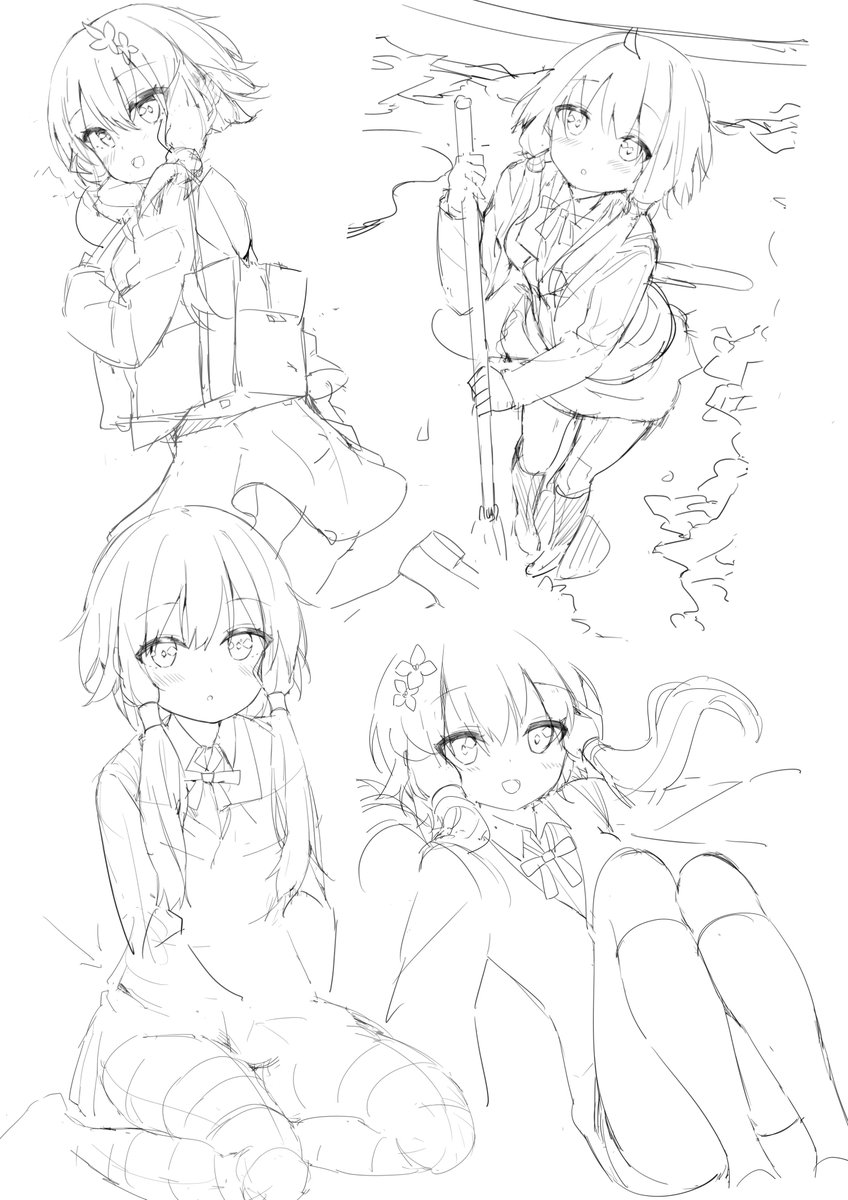 布ポスターなんか既存のじゃなくて新しい絵で描きたいなと思ったけど
全部納得いかなくて投げちゃ^～う 