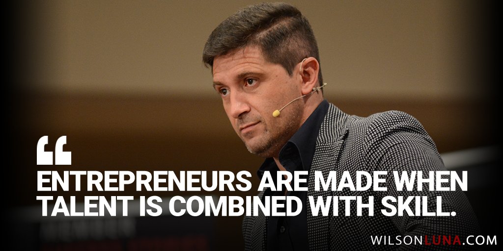 Talent alone will NOT win in #business. The skill to execute is what will out weigh any talent.