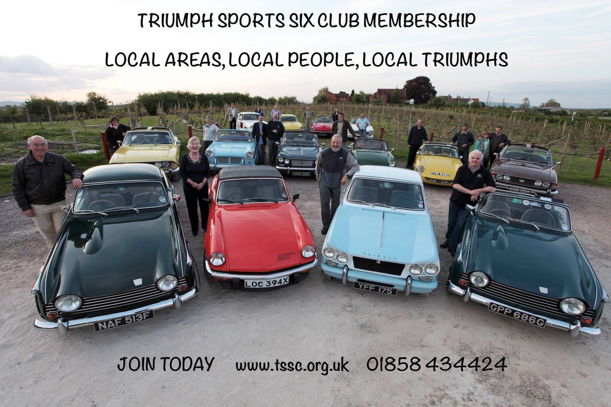 TriumphSSixClub's tweet image. TSSC Membership..... So much to gain ...... Nothing to lose 😎 Join today .... #triumph #TSSC #classicinsurance #friends #cars #TheCourier 😎😎