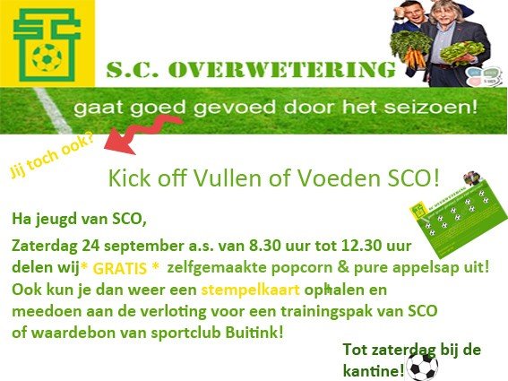 Vullen of voeden kick-off nieuwe seizoen! <a href="/Overwetering/">Sc Overwetering</a> <a href="/vullenofvoeden/">Vullen of Voeden</a> <a href="/BewusteKantine/">De Bewuste Kantine</a> overwetering.nl/1/510/vullen-o…