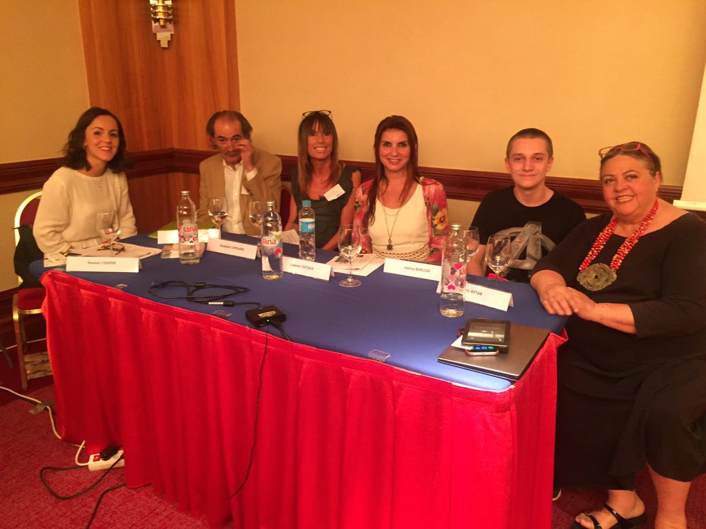 AntiBullyingPro's tweet photo. We're in Croatia, part of a European AntiBullying https://t.co/GDbnf9TFmh's our Ellie leading panel #enable2act Info https://t.co/UEuUeTvQgB https://t.co/onm1KklvxV