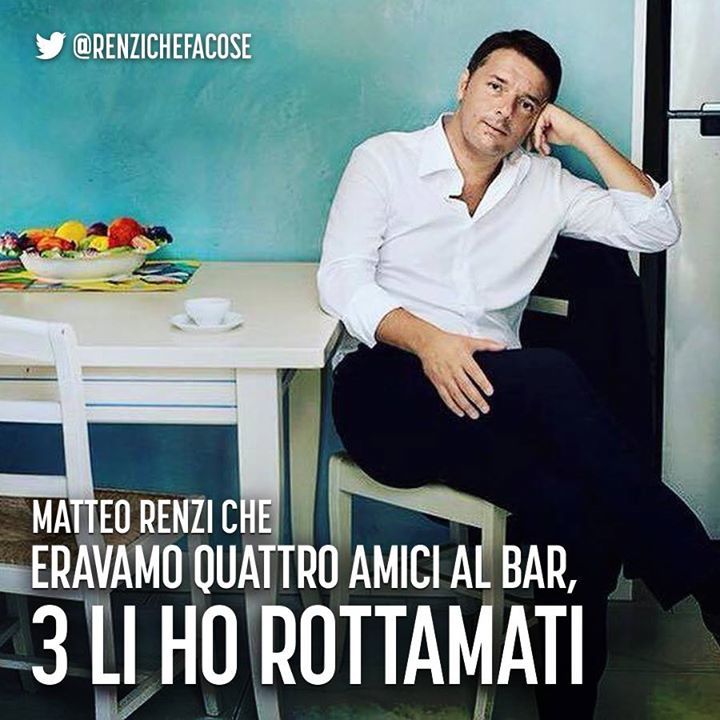 RenziCheFaCose's tweet photo. #chefacose https://t.co/c51w1Fjur4