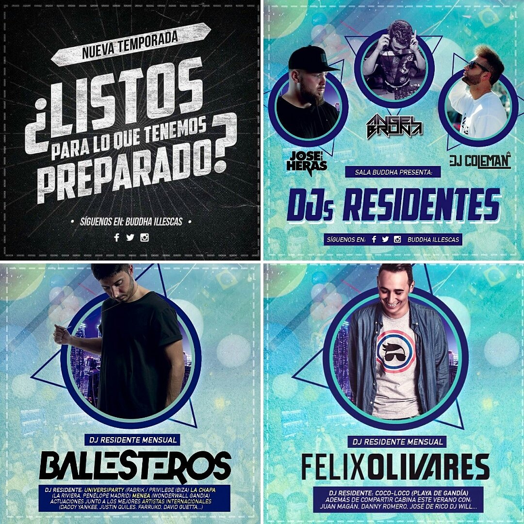 josegcparty's tweet photo. Esta temporada en @Buddha_ILLescas 

DjResidentes
#DJCOLEMAN
#JOSEDELASHERAS
#ANGELBRUNA

DjResidentesMensuales
#BALLESTEROS
#FELIXOLIVARES https://t.co/bkBTLh96bj