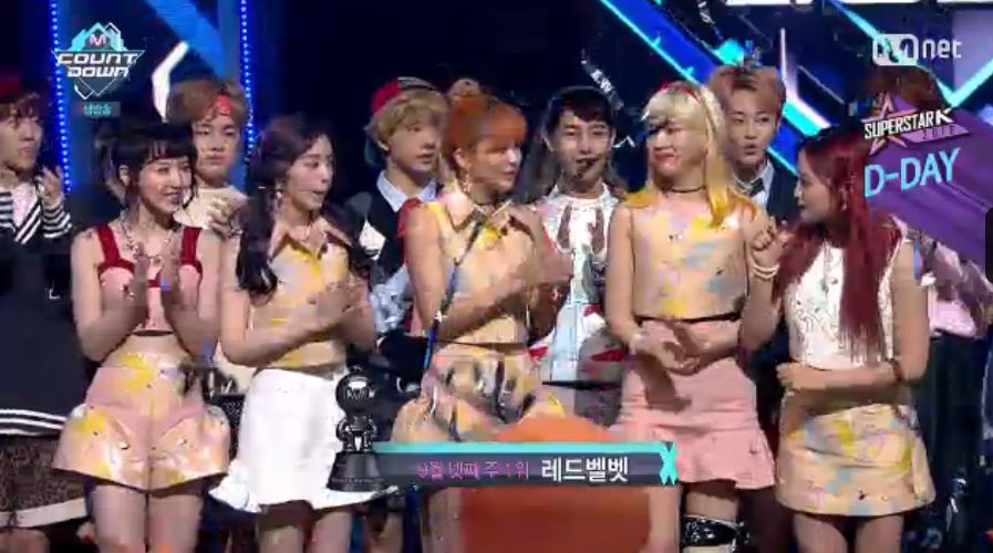 Selucatman's tweet photo. 160922 RED VELVET WON!!! #RussianRoulette5thWin https://t.co/93BU0CQH9l