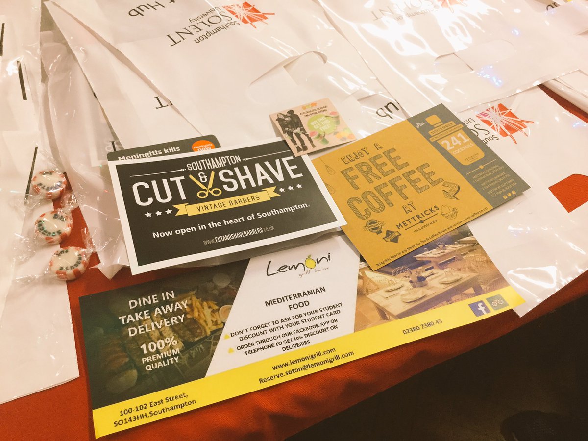 Solent_Hub's tweet photo. These are some of the freebies🤗🎉🎈 @MettricksSoton @MettricksGH @CutAnd_Shave @BoostJuiceUK https://t.co/DAuUXZ21Rp