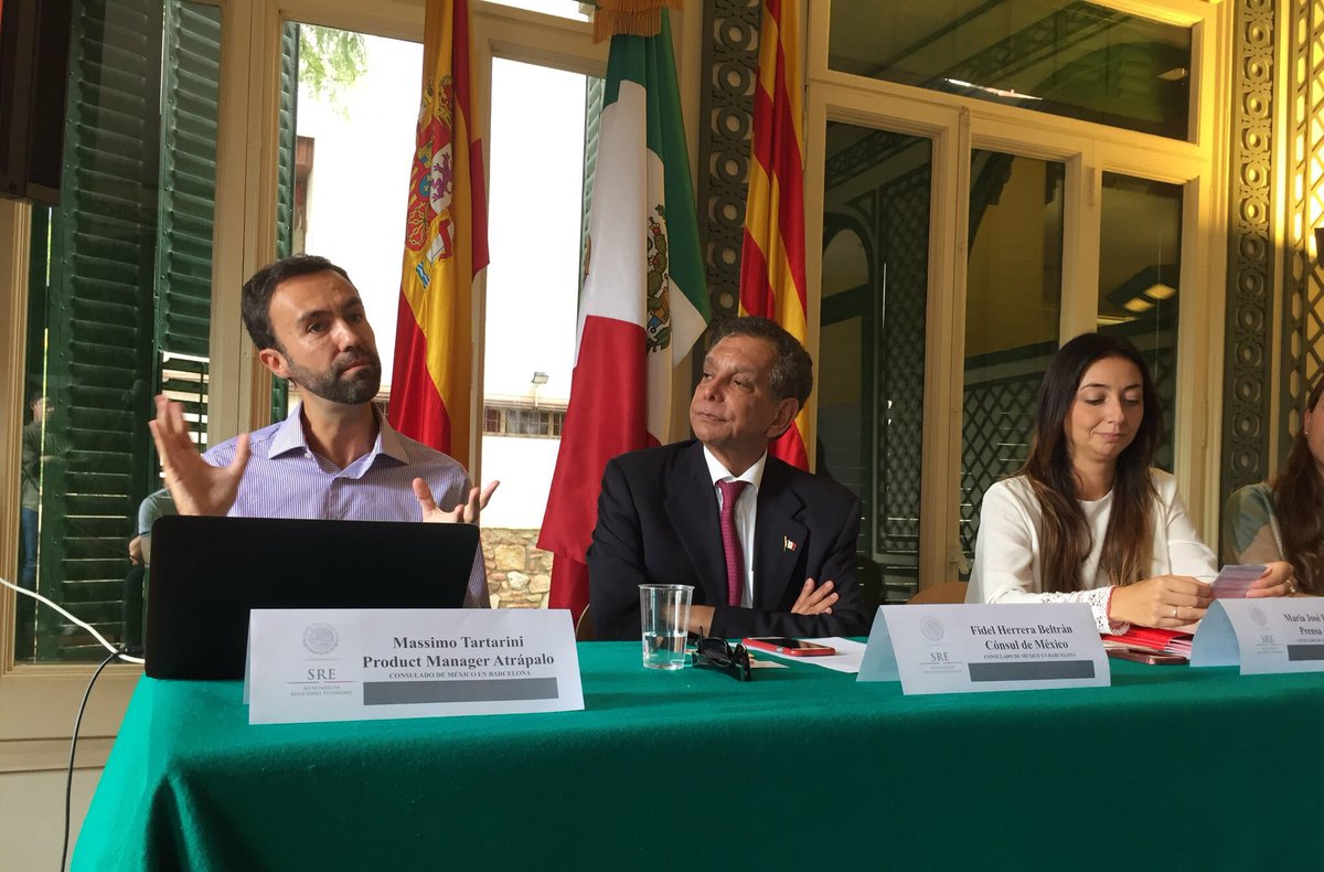 atrapalo's tweet photo. "El 30% de los turistas que acuden a México tienen en cuenta su gastronomía", Massimo Tartarini #MexicanRestaurantWeek https://t.co/faxRFNJlDy