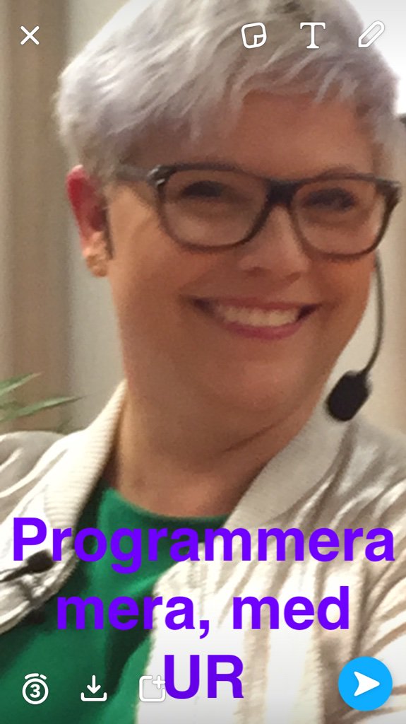 marienyberg's tweet image. Lyssna på @UR_Pedagogerna nu om du vill höra @grishund tala om #programmeramera #skolan #digitalisering