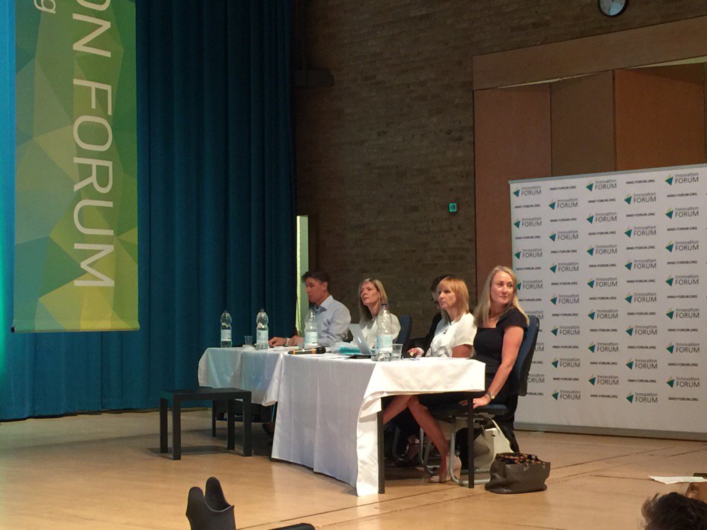 DM_Jeziorska's tweet photo. Amazing judging panel at finals of IMAGINE IF! competition #IF2016conference @if_oxford @OxEntrepreneurs https://t.co/K161ToELMK