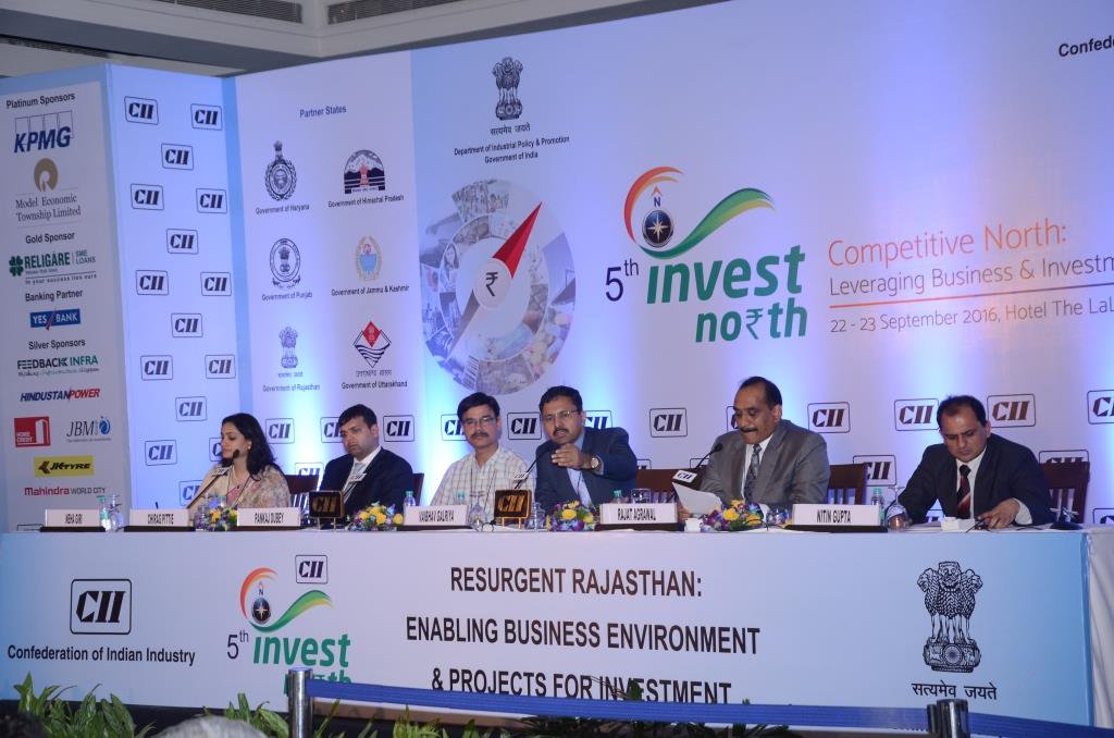 CIIInvestNorth's tweet photo. @vaibhavgalriya :Jaipur emerged as one of the preferred investment destination among first time investor in Telecom and ITeS https://t.co/N3Q8NCgSx5