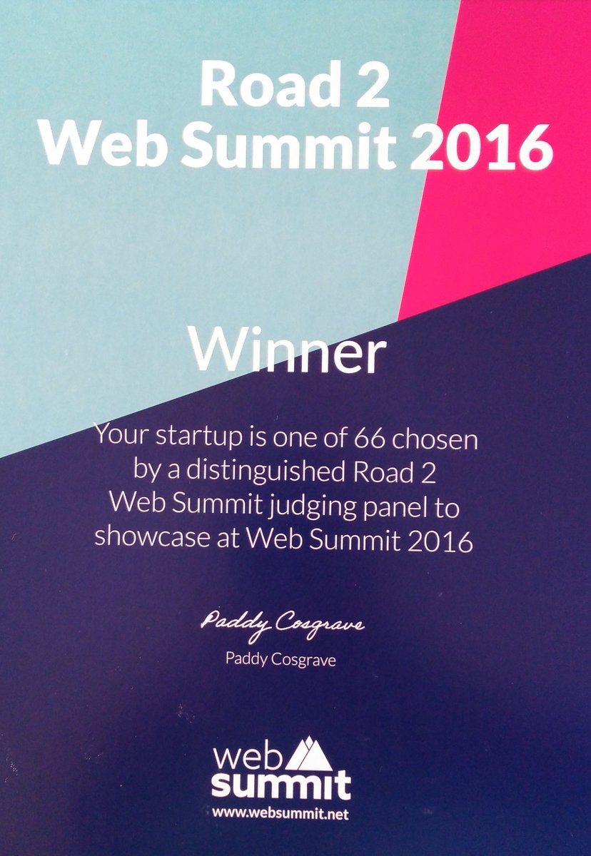 Clickly_co's tweet image. Clickly was distinguished by the Road 2 Web Summit judging panel to showcase at Web Summit 2016