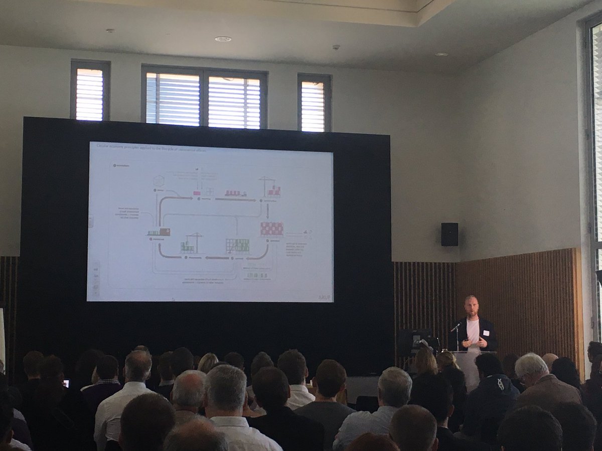 KatMartindale's tweet photo. @josefhargrave talking about fostering new businesses based on realise and recycling & the circular economy #research #RIBAfutureforward https://t.co/JCgjt1zJGq