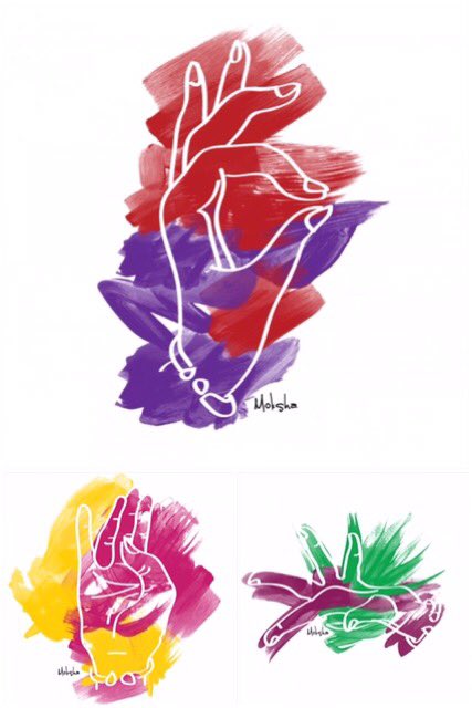 TheScribblerMag's tweet photo. Day 11 in #15forthe15th: the dance-inspired creations of Moksha Rao https://t.co/cnf21sg5PQ @artandfound #art https://t.co/oqvET3tops