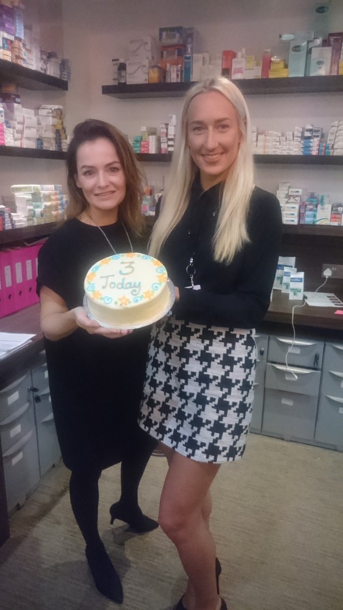 BlossomsHealth's tweet photo. Our pharmacy is three years old! Supporting hundreds of our patients every week, it's now a key part of our service. Thank you guys! #health https://t.co/thXL8aWzy6