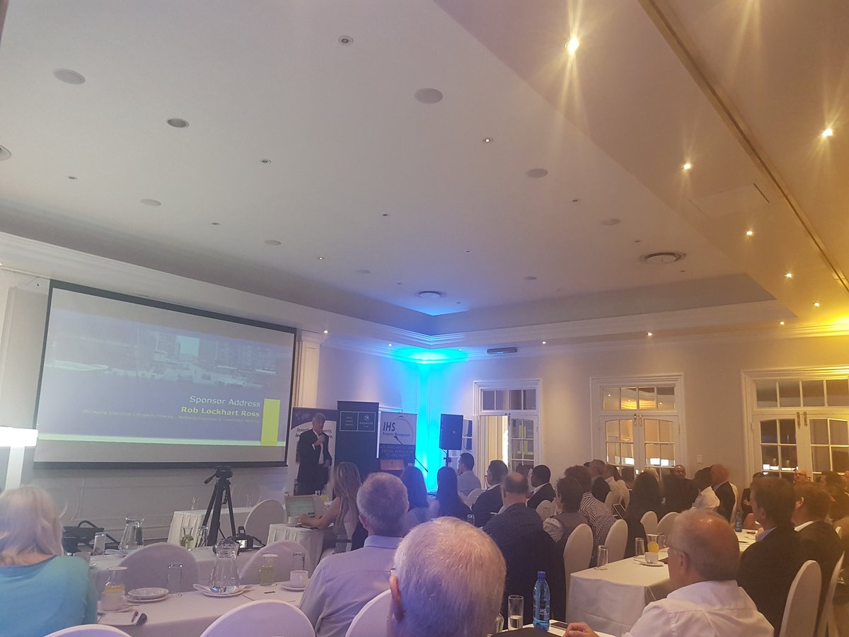 ePropertyNews's tweet photo. Rob Lockhart-Ross gives Sponsor address, says affordable housing book sits at R3,5bn #ihs #ihsconference #property https://t.co/InUxJ5Ht5B
