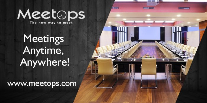 meetops1's tweet photo. #Book your #meeting #space with #Meetops.We provide thousandsof meeting places for #businesses at #hotel.No agreement.Hour or Day based rent https://t.co/tHlCdK948J