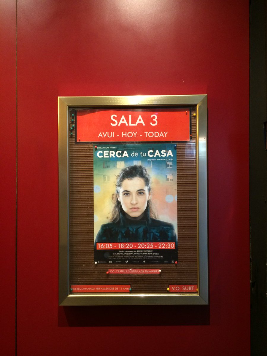 guyspriggs's tweet photo. @cercadetucasa en cines verdi barcelona https://t.co/Hvz4b73UZv