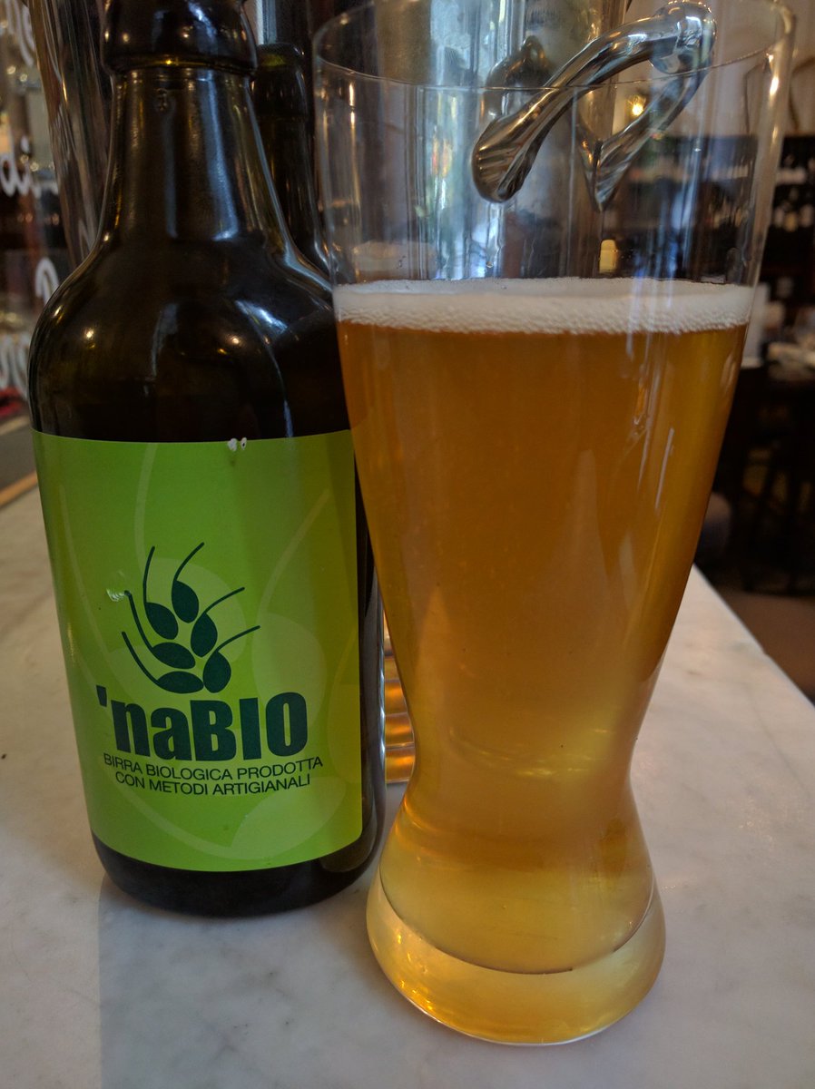 5841968Swin's tweet photo. @birradamare #Nabio @lazio #OrganicBlondeLager @massirestaurant @BeerSommelier @UKBeerNetwork @Beer_Knowledge @Beer_Disciples @RealBeer https://t.co/bvvEycszx0