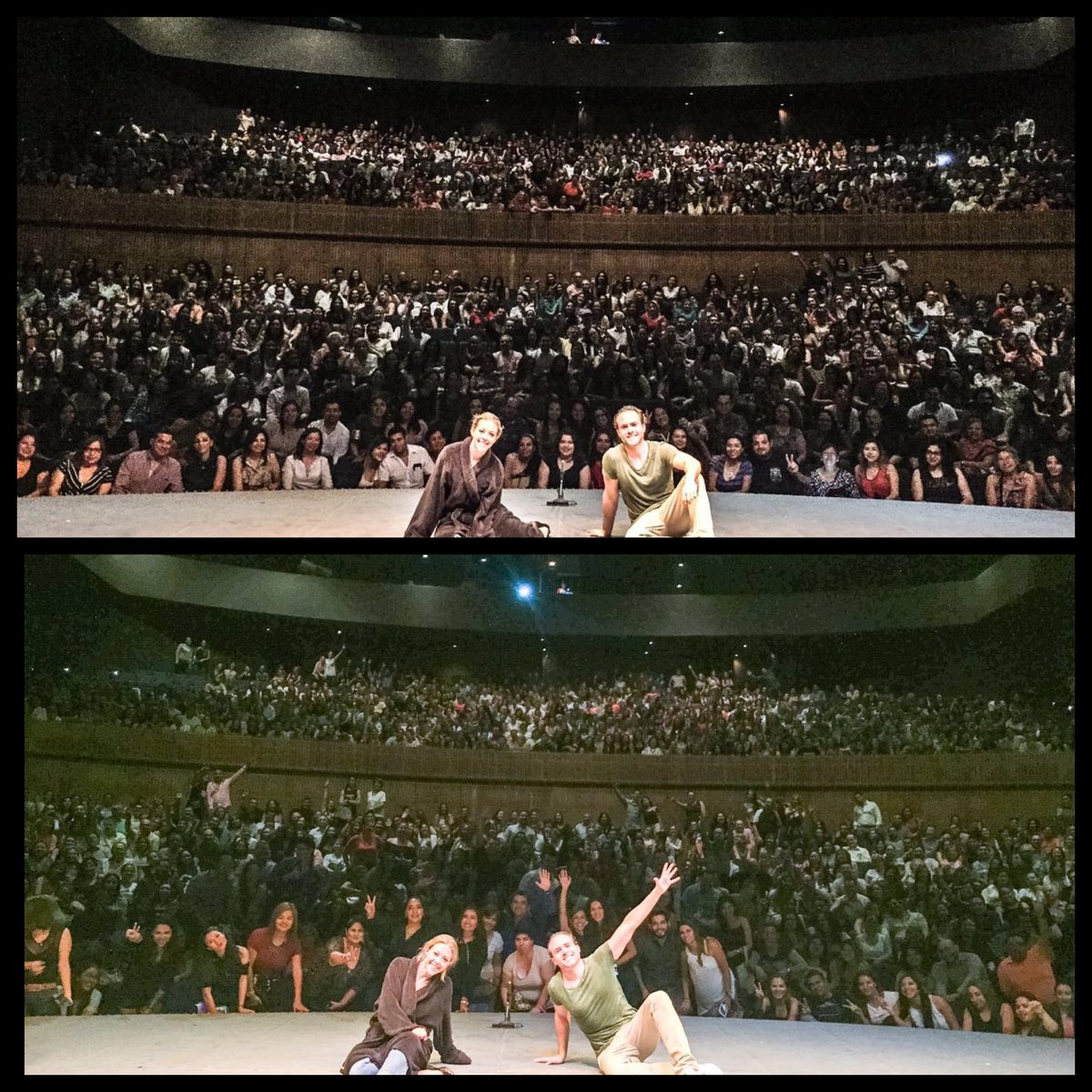 FernandaCGA's tweet photo. Gracias #monterrey por 2 funciones de @wakeupwomanmx SoldOut llenas de emociones y cariño! 🙏🏼❤️🙏🏼 #RomperelSilencio https://t.co/PMJfIjlz6X