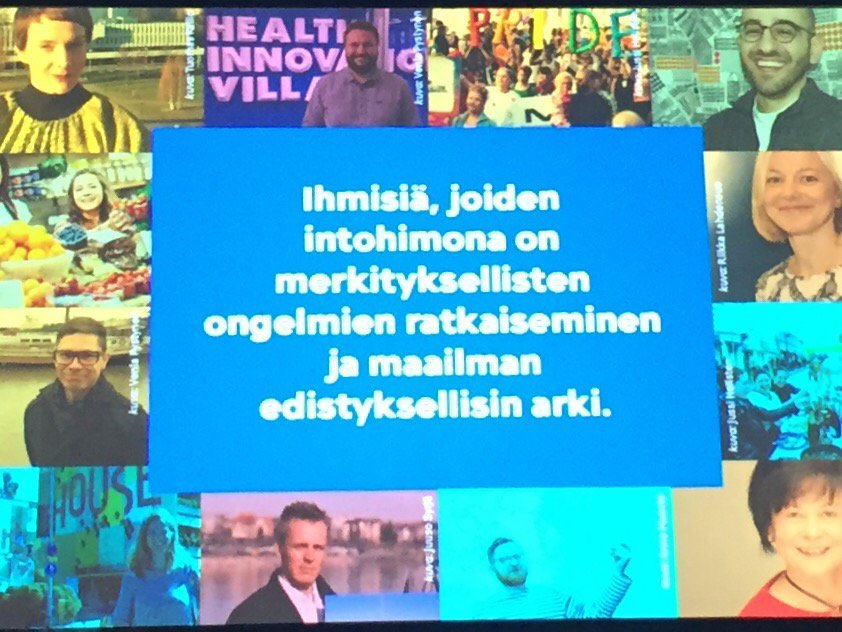 RaisaSummanen's tweet photo. Asennetta markkinointiin "One Hel of an Impact" #markkinoinninviikko https://t.co/HmH6pVVbzv