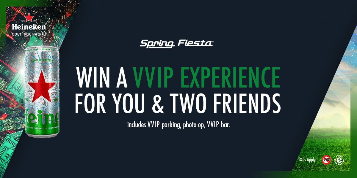 Heineken_SA's tweet photo. Head to Heineken on Facebook to enter and #OpenNextLevel at @SpringFiesta #SpringFiesta2016 https://t.co/Ma3ltouG3o