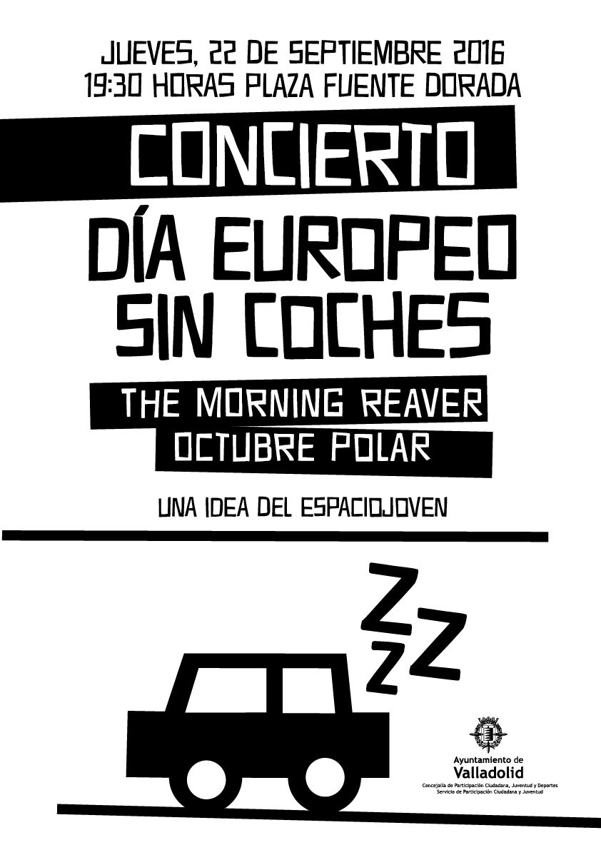 AyuntamientoVLL's tweet photo. HOY jueves #22sept #Valladolid celebra el #DíaSinCoche, con #AutobusesGRATIS #Música y #actividades. Súmate a la #SemanaEuropeaMovilidad. https://t.co/sSkfD4W1z3