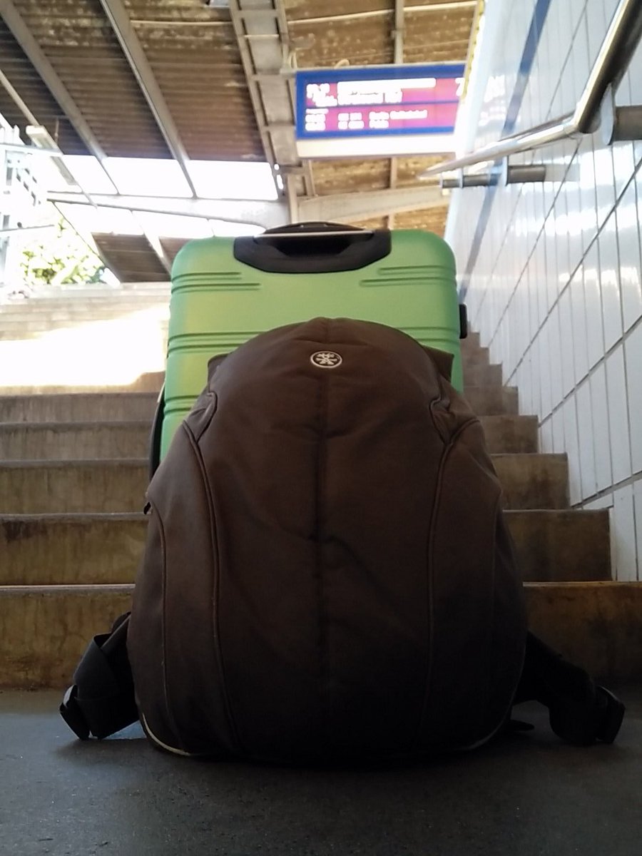 itsthomaspeter's tweet photo. Two days, two bags #rbf16 #mansneeds https://t.co/O7KQzYa8Pw