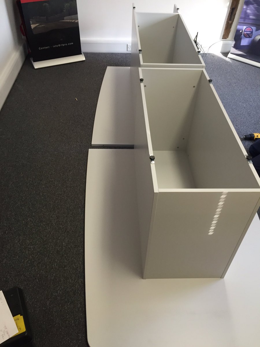 WarrensOffice's tweet photo. Bespoke boardroom table delivered and installed yesterday (in two parts due to limited access) with @Techo_UK Sidiz meeting chairs. https://t.co/xsPM2bpCIB