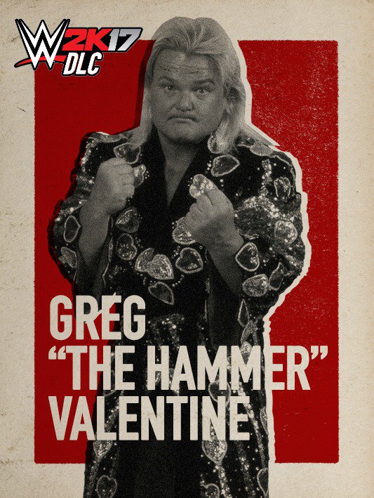 WWE 2K17 DLC Greg Valentine