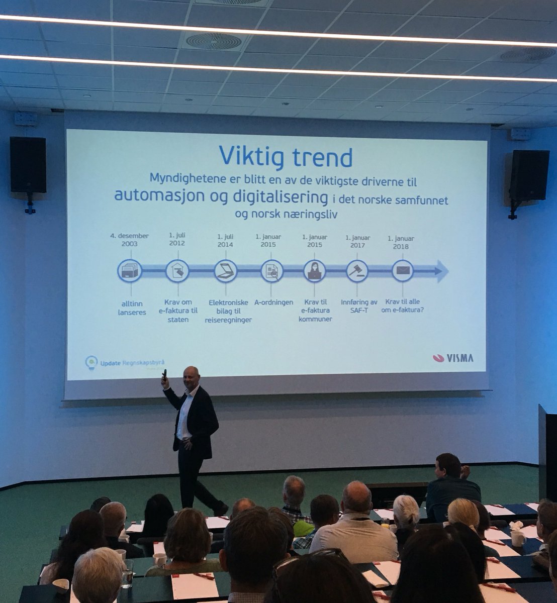ErlendSogn's tweet photo. Myndighetene er en viktig bidragsyter til digitaliseringen av næringslivet sier 250 endringsvillige regnskapsfører! https://t.co/6kKLGKiff7