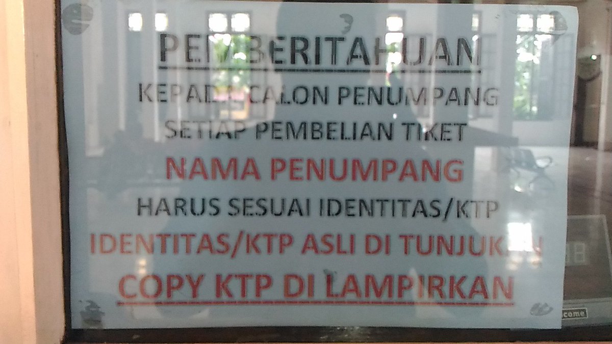 fickaandria's tweet photo. @ganjarpranowo knp harus menunjukkan KTP asli saat beli tiket PELNI ke karimunjawa, bgm klo wisatawan saya dr aceh?? https://t.co/PvLW3xR9uf
