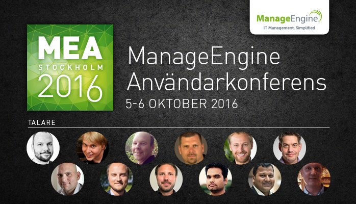 Inuitab's tweet photo. Många intressanta talare på ManageEngine Användarkonferens 2016 #2016MEA #manageengine
https://t.co/DyvO8afgye https://t.co/XCEmJ8LnYU