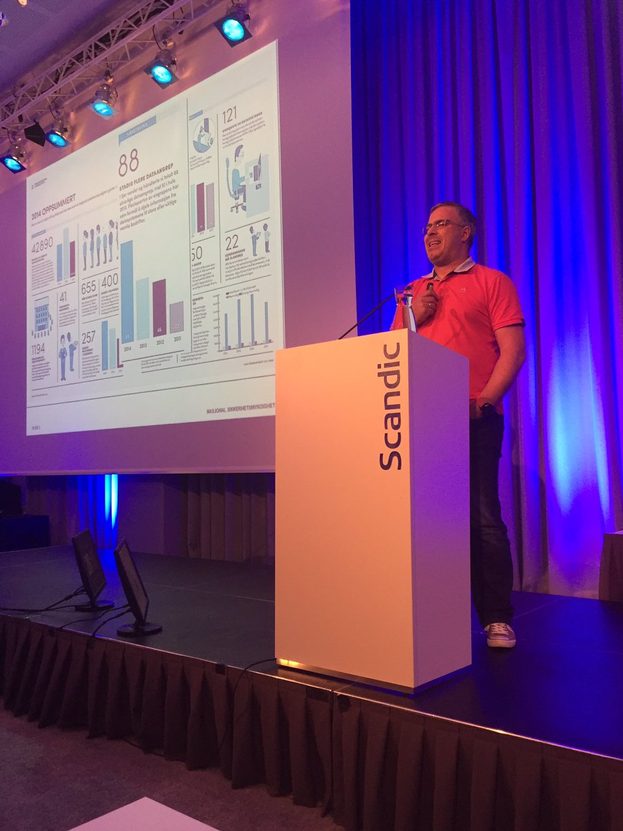 Jørgen Dyrhaug fra #NSM snakker om #sikkerhetskultur. Vi trenger ikke bare kunnskap, vi trenger adferd!#eKommune