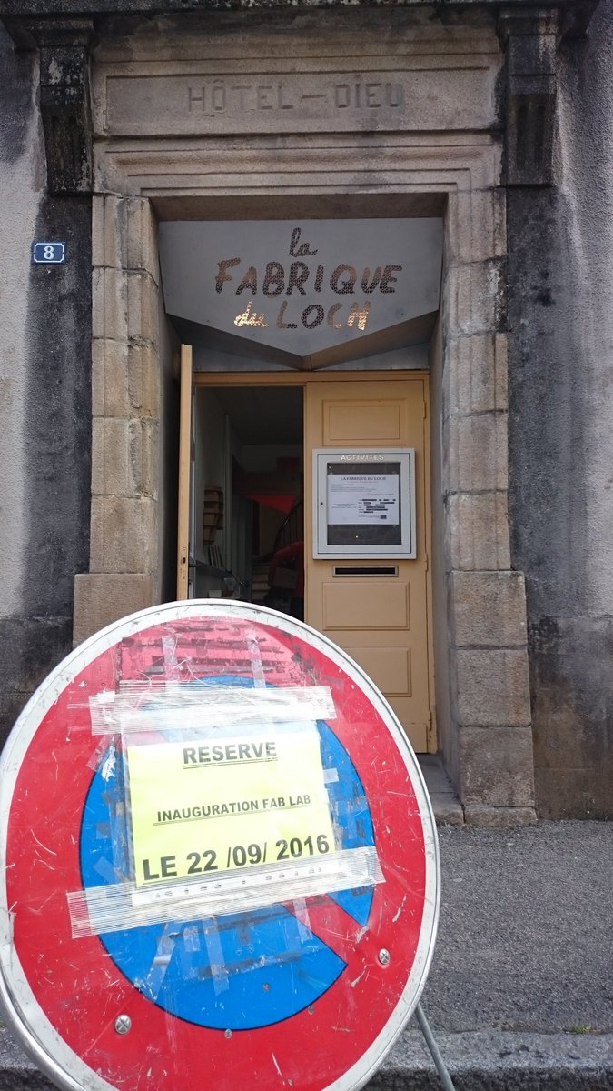 L'inauguration c'est aujourd'hui...