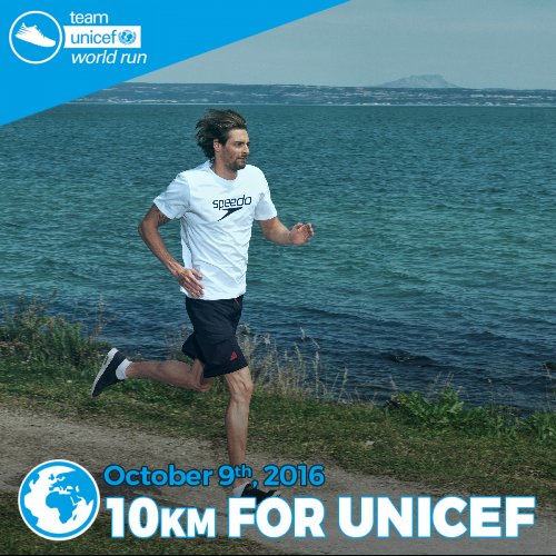 Cam_Lacourt's tweet photo. Rejoignez ma #TeamUNICEFWR avec le code uwwe pour courir le 9 octobre avec l'UNICEF et aider les enfants du monde https://t.co/8gQkunlpyL https://t.co/hghg1B52D5